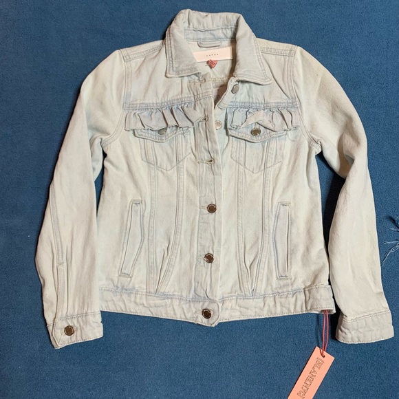 BLANKNYC GIRLS COTTON SIGN YOUR NAME DENIM JACKET - Picture 2 of 6